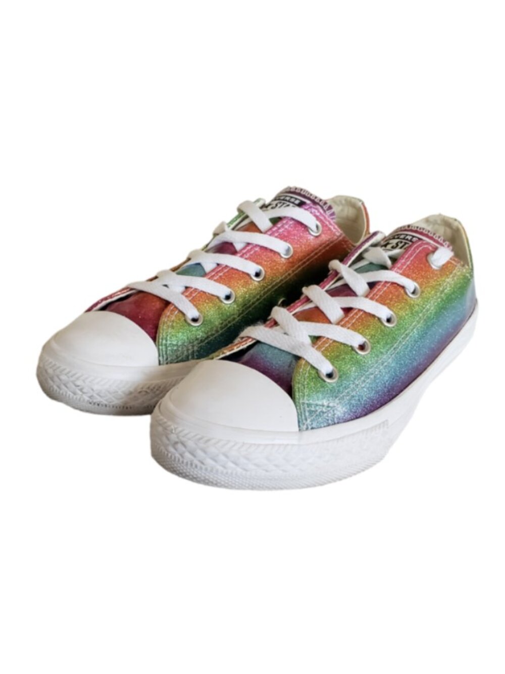 Converse All Star Sneakers Rainbow Multicolor Size 6
